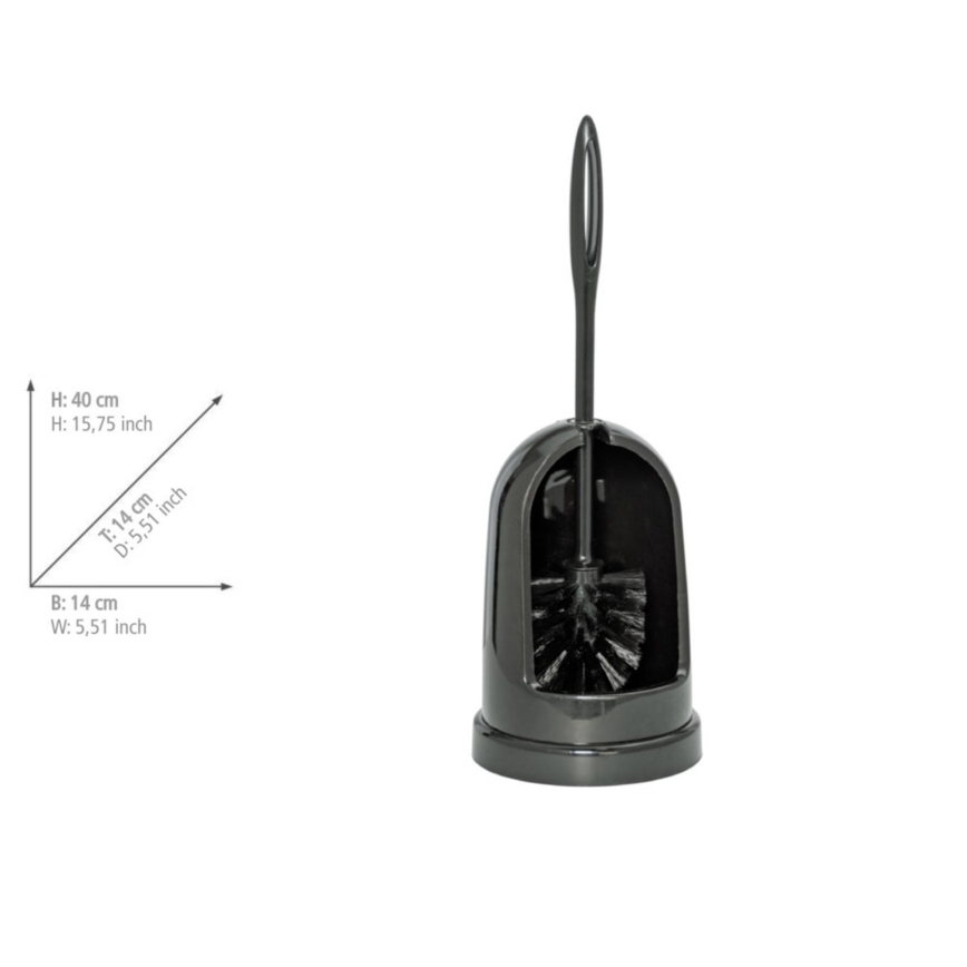 WENKO 24637100 - WC-hari STANDARD 14x40 cm must