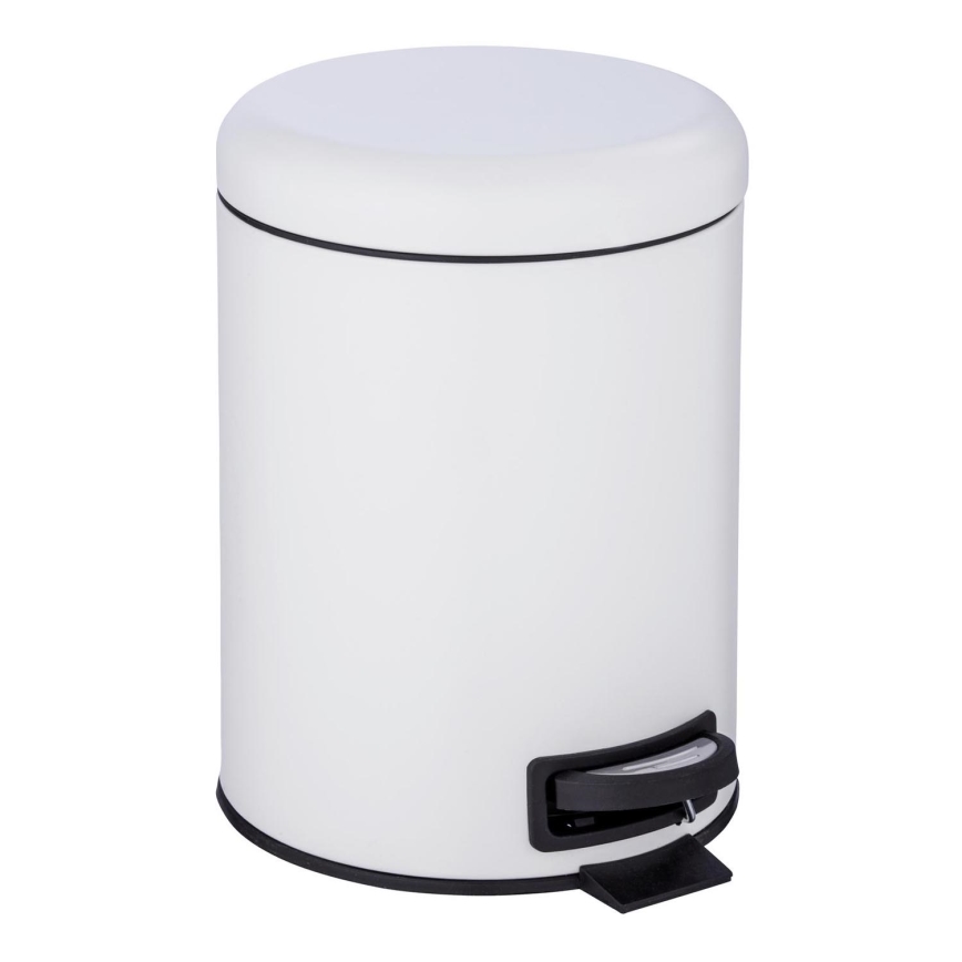 WENKO 24678100 - LEMAN korv 21x24 cm valge/must