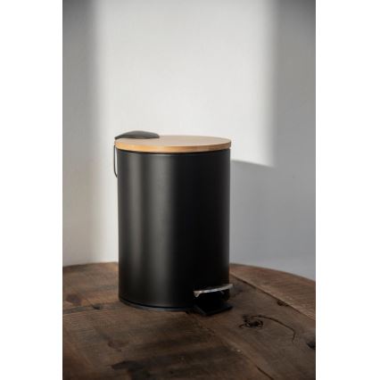 WENKO 24696100 - Korv TORTONA 17x21 cm must/pruun
