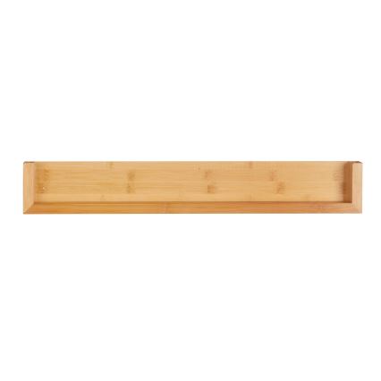 WENKO 24744100 - BAMBUSA riiul 60x9 cm pruun