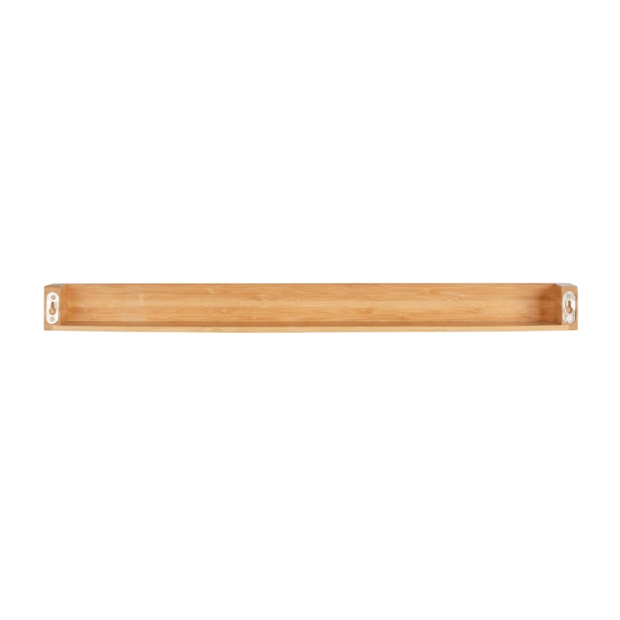 WENKO 24744100 - BAMBUSA riiul 60x9 cm pruun