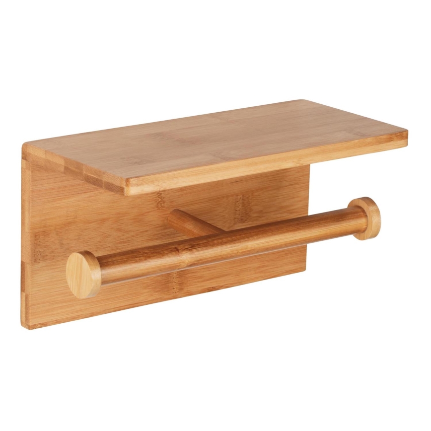 WENKO 24745100 - BAMBUSA tualettpaberihoidja 25x13 cm pruun