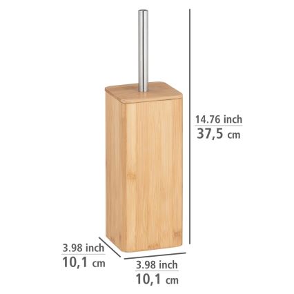 WENKO 24748100 - WC-hari BAMBUSA 10x37,5 cm pruun