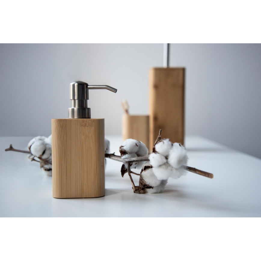 WENKO 24748100 - WC-hari BAMBUSA 10x37,5 cm pruun