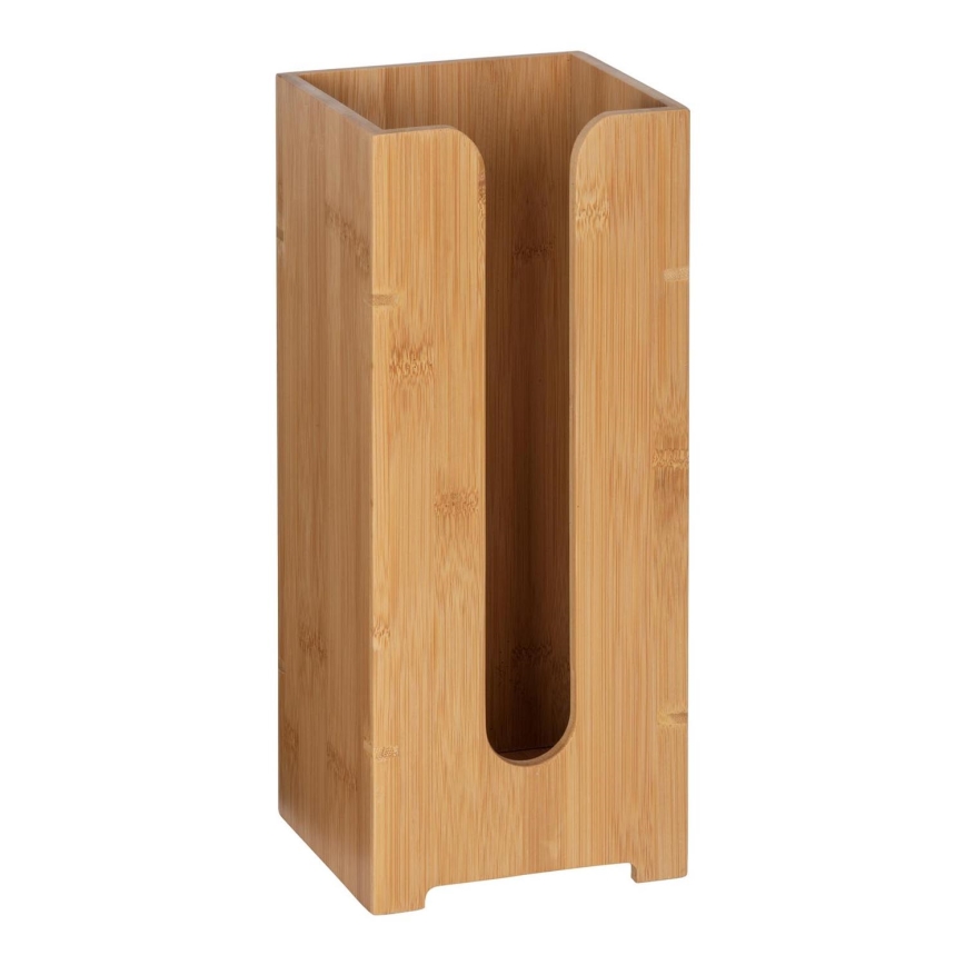 WENKO 24749100 - Tualettpaberihoidja BAMBUSA 15x35,5 cm pruun