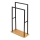 WENKO 24752100 - Rätikuhoidja BAMBUSA 46x80 cm must/pruun
