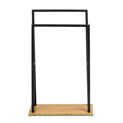 WENKO 24752100 - Rätikuhoidja BAMBUSA 46x80 cm must/pruun