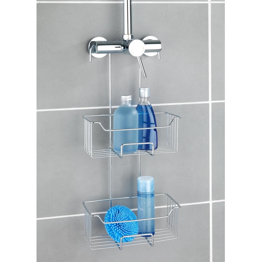WENKO 24758100 - Duširiiul MILO 25x55 cm hõbedane/läbipaistev