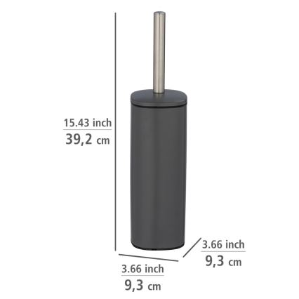 WENKO 24777100 - WC komplekt ALASSIO 9,3x39,2 cm roostevaba teras/hall