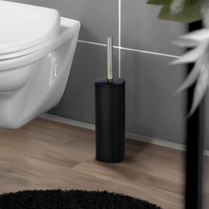 WENKO 24778100 - WC-hari ALASSIO 9,3x39,2 cm roostevaba teras/must