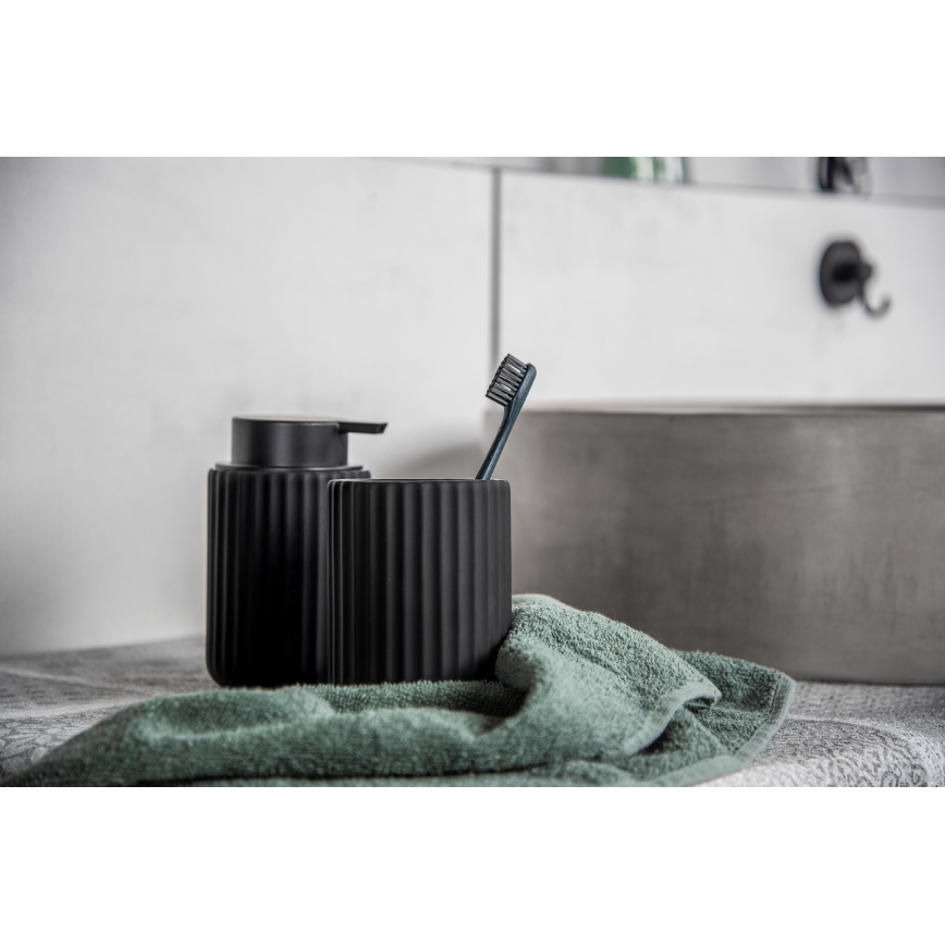 WENKO 24804100 - Seebiannustaja BELLUNO 8x13,5 cm must