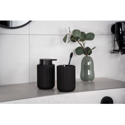 WENKO 24804100 - Seebiannustaja BELLUNO 8x13,5 cm must