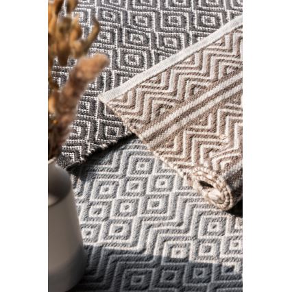 WENKO 24868100-Põrandamatt SHAKI 50x80 cm beež/valge