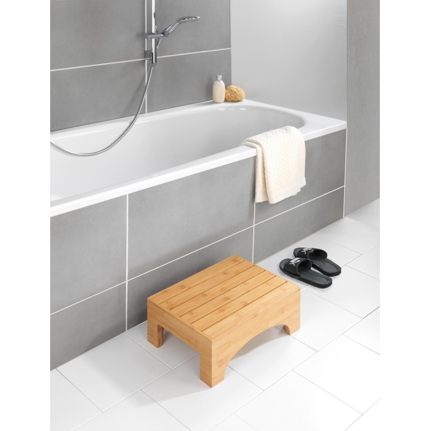 WENKO 24870100 - BAMBUSA pukk 40x30 cm pruun