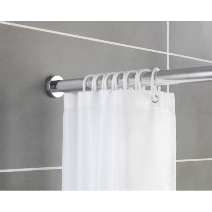 WENKO 24888100 - Duššivarras LUZ 185x2,8 cm roostevaba teras/läikiv kroom