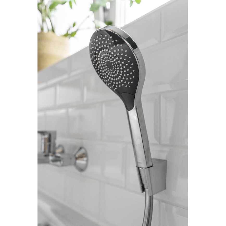 WENKO 24921100 - Duššipea WATERSAVING SYSTEM 12x12 cm läikiv kroom/hall