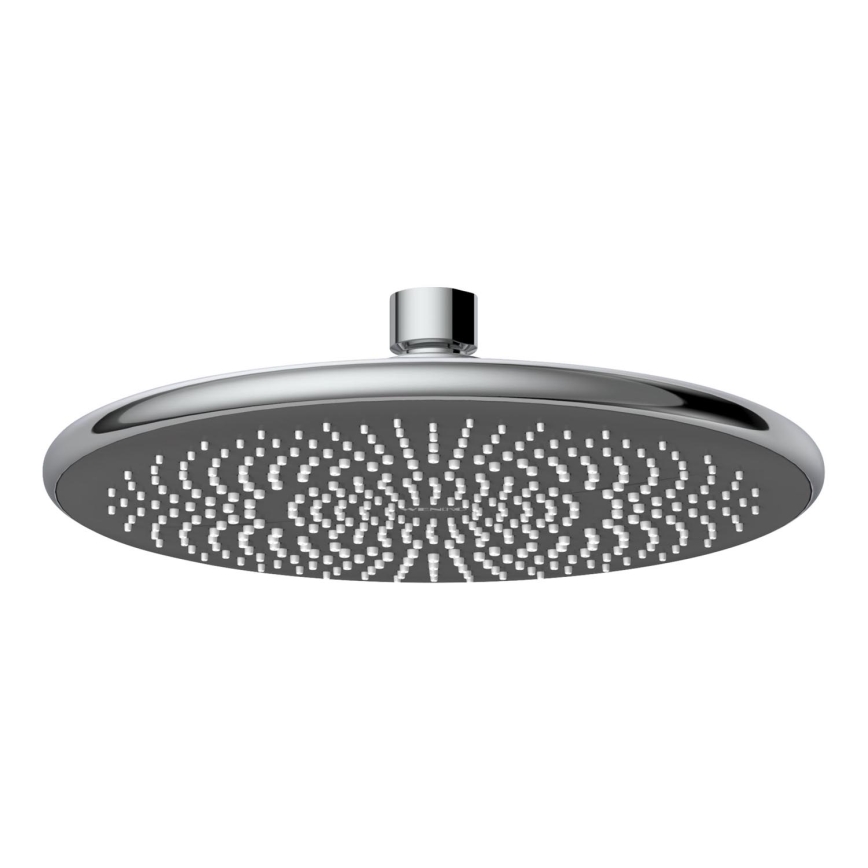 WENKO 24926100 - Dušipea Veesäästusüsteem 22,5 x 22,5 cm läikivkroom/hall