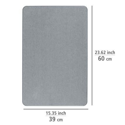 WENKO 24936100-Põrandamatt SIMI 39x60 cm hall