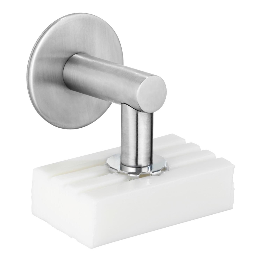 WENKO 24971100-Seebihoidik TURBO-LOC 4,5x7 cm hõbedane