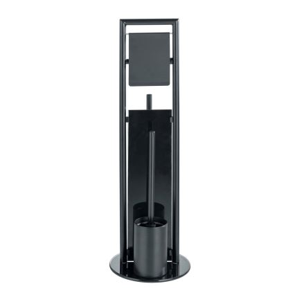 WENKO 24982800 - WC-komplekt RAVINA 20x70 cm roostevaba teras/must