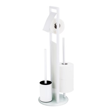 WENKO 24983800 - WC-komplekt RAVINA 20x70 cm roostevaba/valge