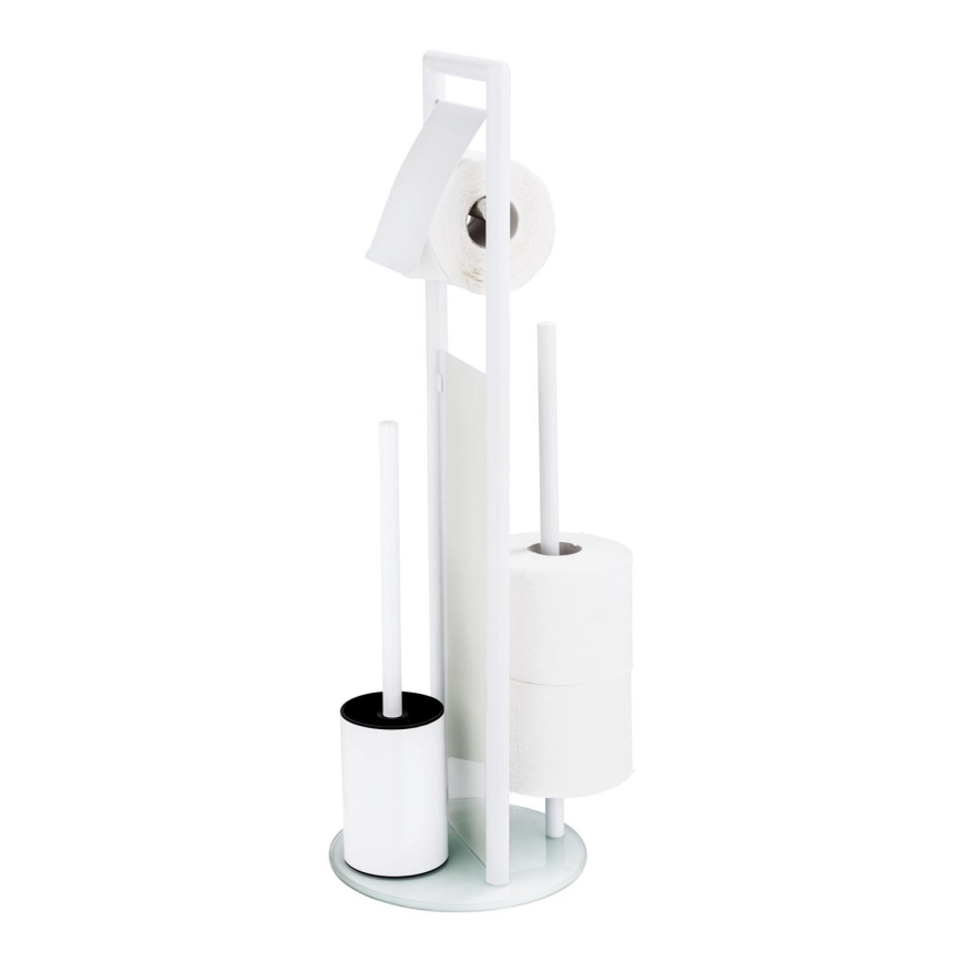 WENKO 24983800 - WC-komplekt RAVINA 20x70 cm roostevaba/valge