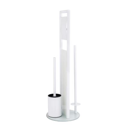 WENKO 24983800 - WC-komplekt RAVINA 20x70 cm roostevaba/valge