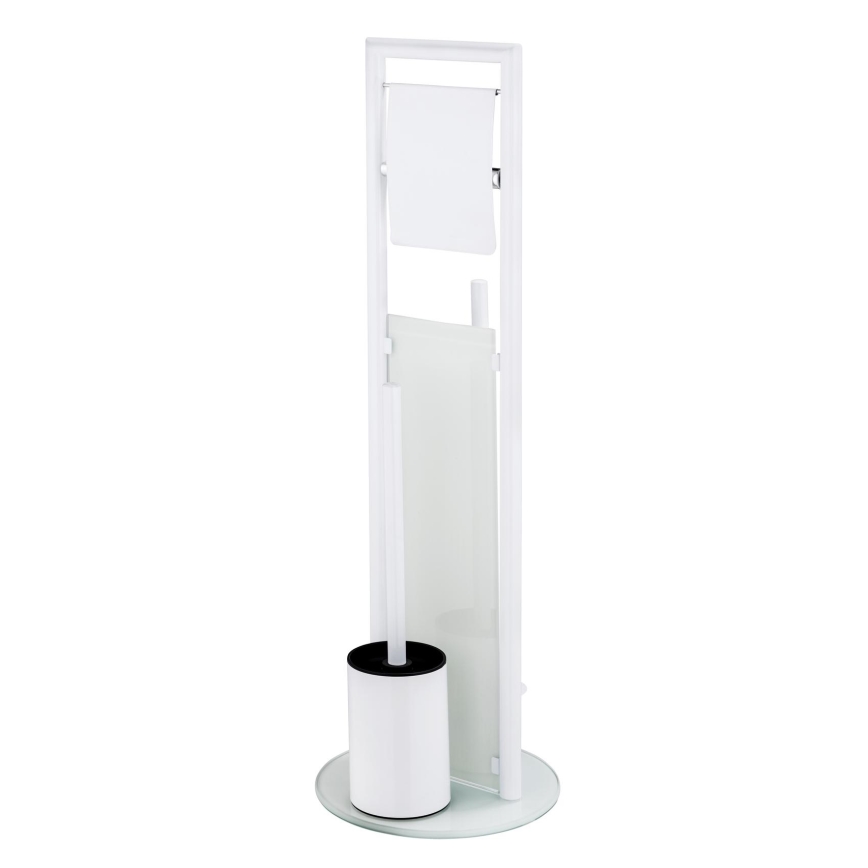 WENKO 24983800 - WC-komplekt RAVINA 20x70 cm roostevaba/valge