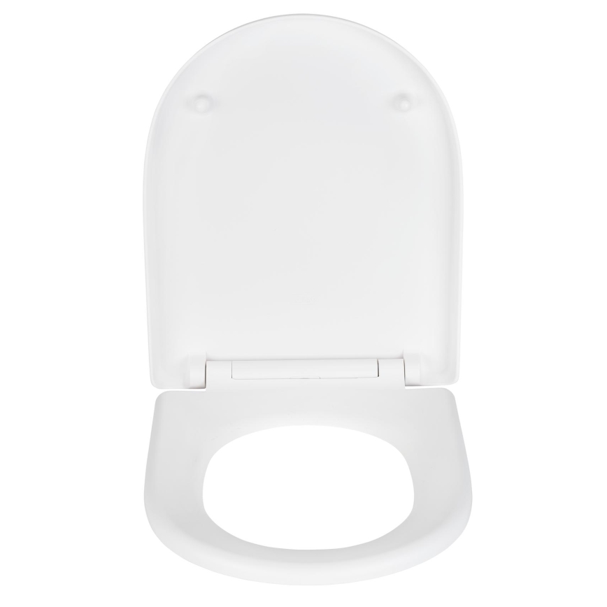 WENKO 24988100-WC WC-iste EXCLUSIVE 45x36,5 cm valge/hõbedane