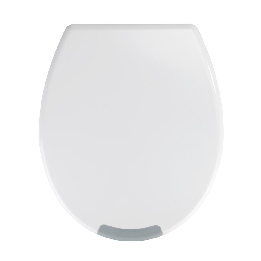 WENKO 25005100-WC-poti kaas SECURA 37x44 cm valge/hall