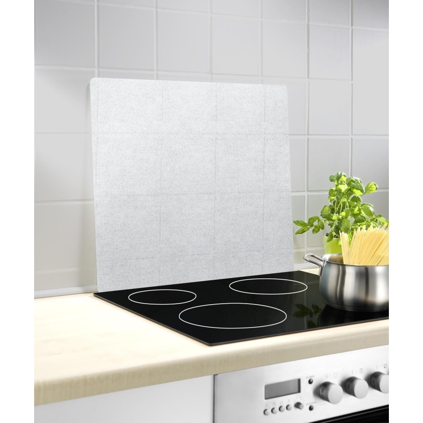 WENKO 2511910800 - Katteplaat 50x56 cm läbipaistev/hall