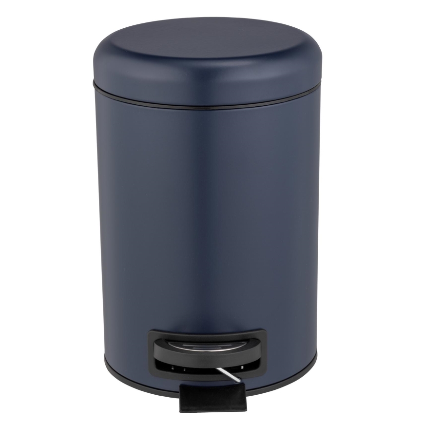 WENKO 25153100 - Prügikast LEMAN 17x25 cm sinine/must