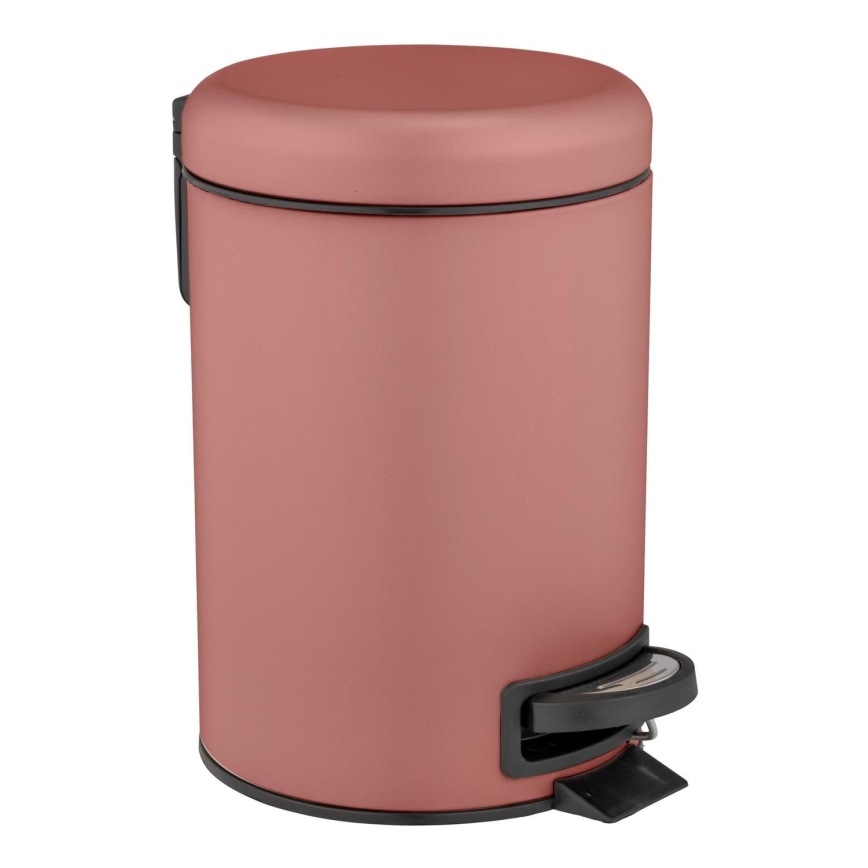 WENKO 25155100 - Prügikorv LEMAN 17x25 cm roosa/must