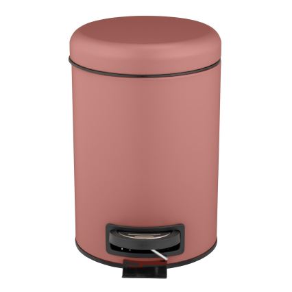 WENKO 25155100 - Prügikorv LEMAN 17x25 cm roosa/must