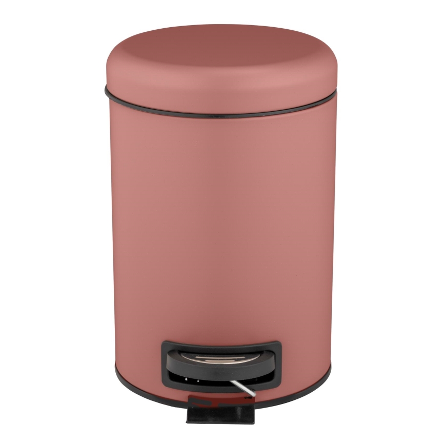 WENKO 25155100 - Prügikorv LEMAN 17x25 cm roosa/must