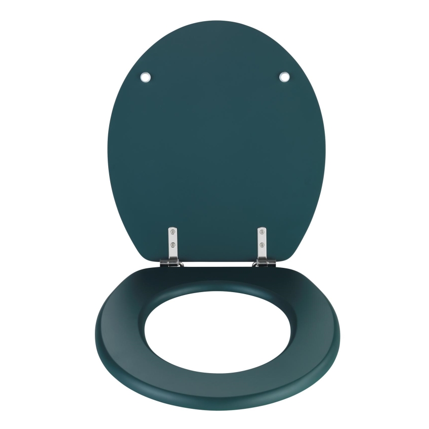 WENKO 25171100-WC WC-istme kaas PRIMA 37x41 cm roheline/hõbedane