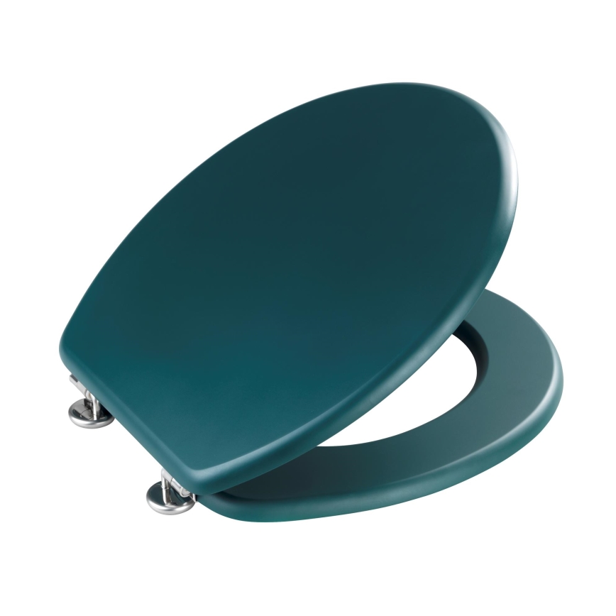 WENKO 25171100-WC WC-istme kaas PRIMA 37x41 cm roheline/hõbedane