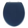 WENKO 25172100-WC PRIMA WC-istmekate 37x41 cm sinine/hõbedane