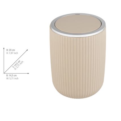 WENKO 25186100 - Korv AGROPOLI 14,5x20 cm beež