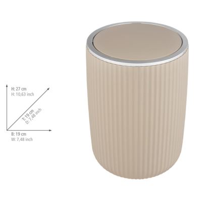 WENKO 25187100 - Korv AGROPOLI 19x27 cm beež
