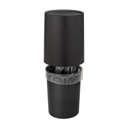 WENKO 25208100 - Prügikast ATRI 21x25,5 cm must