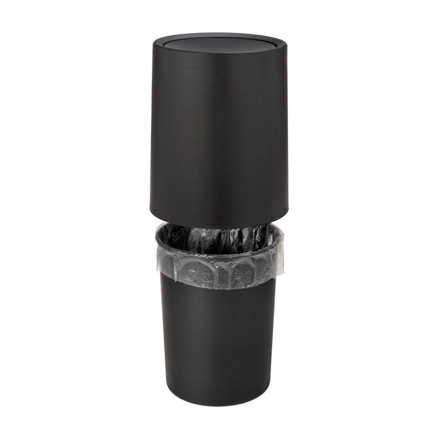 WENKO 25208100 - Prügikast ATRI 21x25,5 cm must