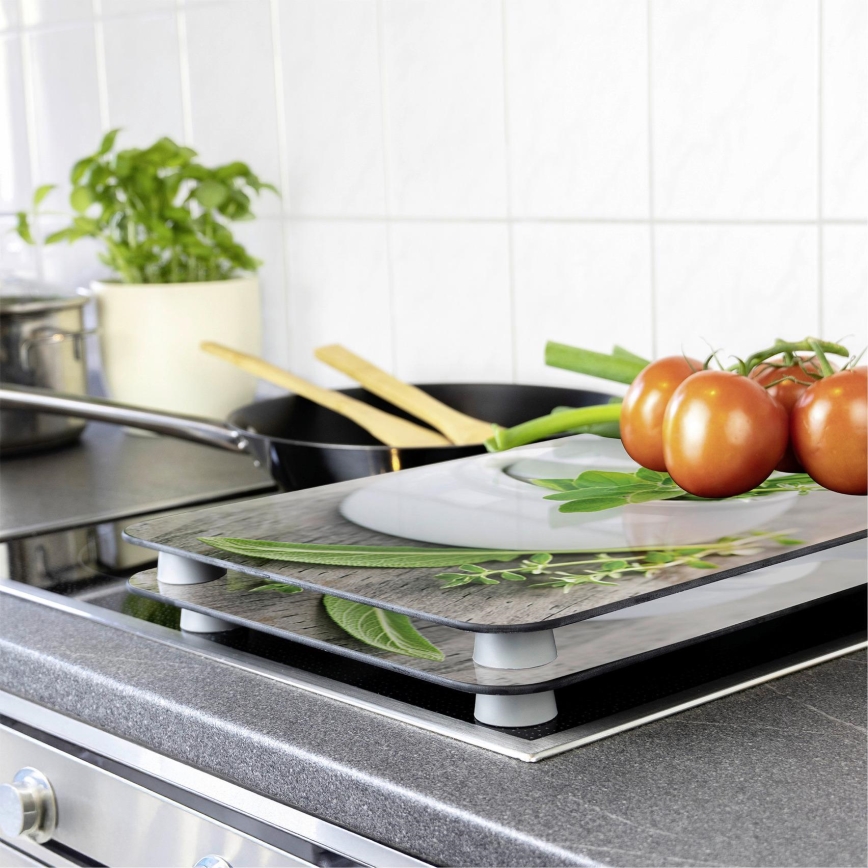 WENKO 2521420100 - Pliidikate 52x30 cm mitmevärviline/hall/läbipaistev