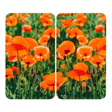 WENKO 2521434500 - Kateplaat lille- ja taimemustriga, 30x52 cm, mitmevärviline