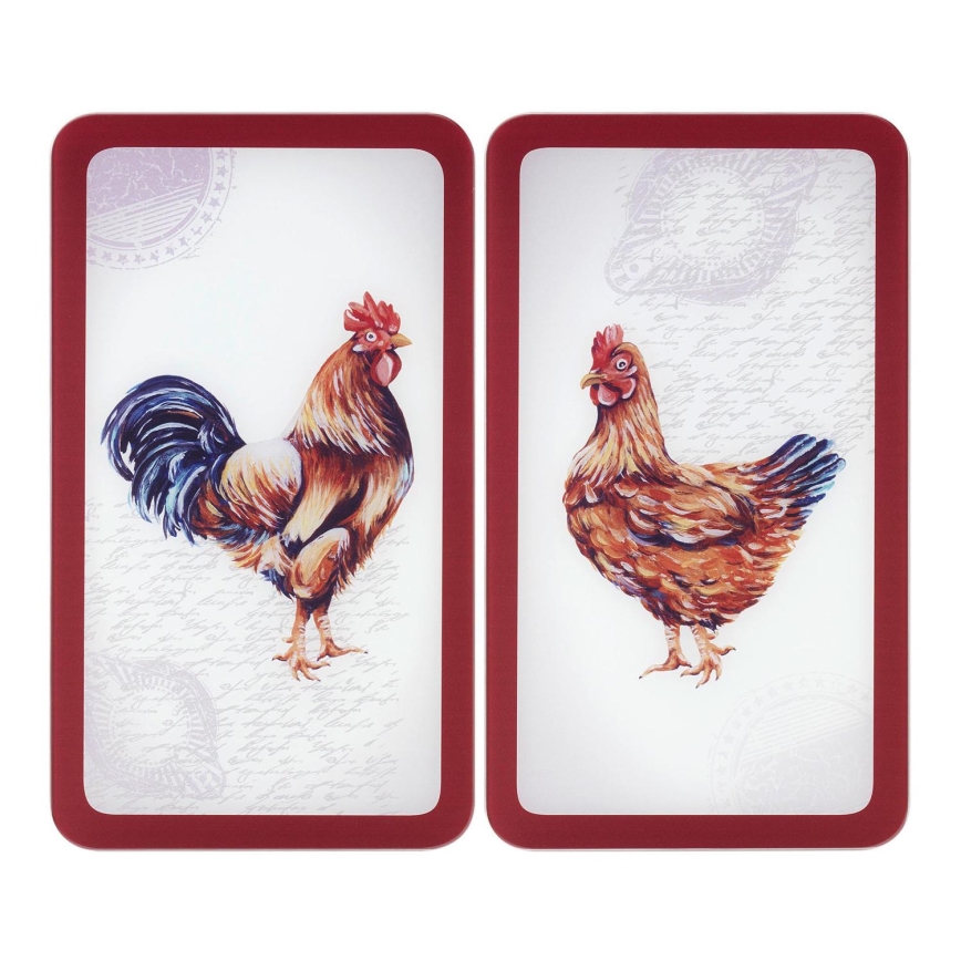 WENKO 2521471500 - Kateplaat ABDECKPLATTE - GRAFIK 30x52 cm mitmevärviline