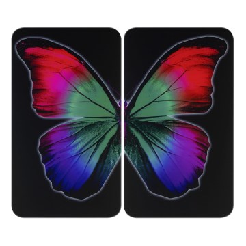 WENKO 2521474500 - Katteplaat ABDECKPLATTE - GRAFIK 30x52 cm mitmevärviline