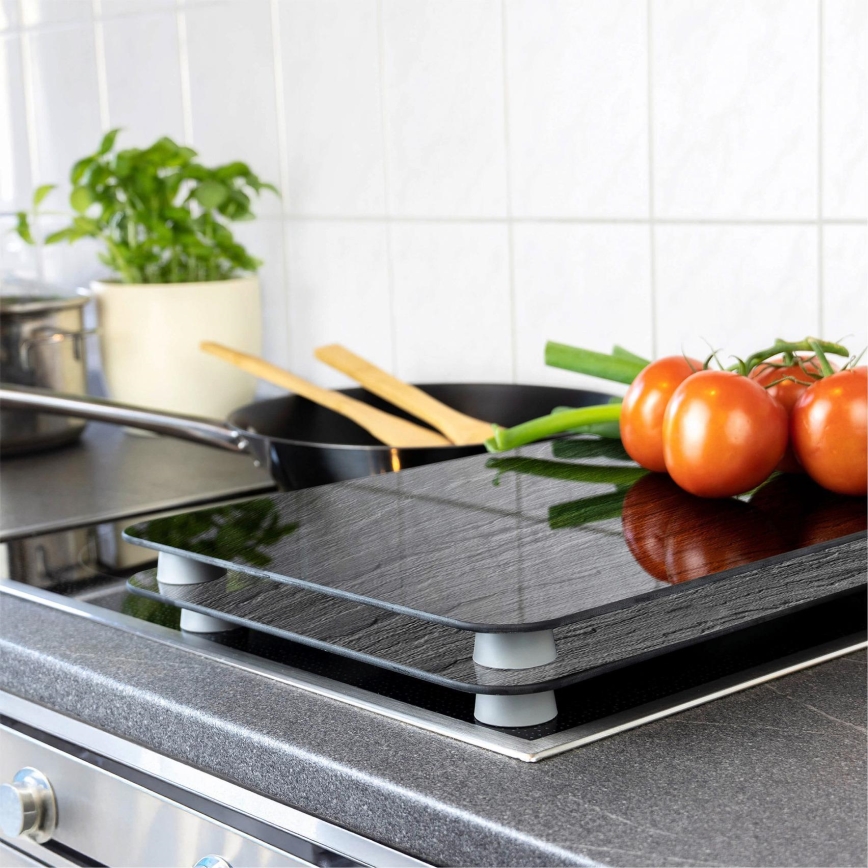 WENKO 2521480100 - Katteplaat 30x52 cm mitmevärviline/hall/läbipaistev