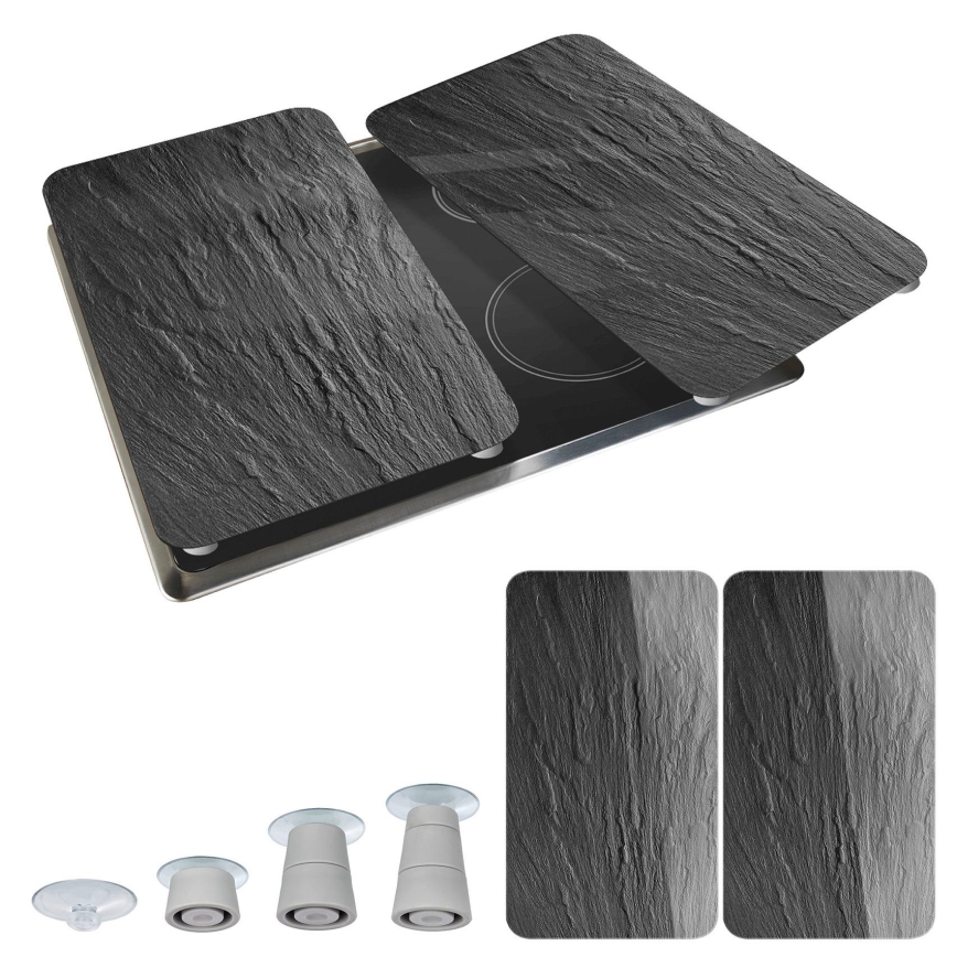 WENKO 2521480100 - Katteplaat 30x52 cm mitmevärviline/hall/läbipaistev