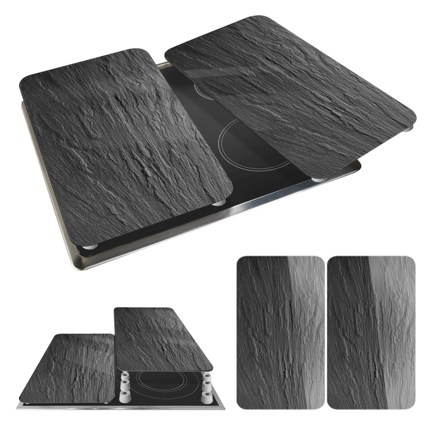 WENKO 2521480100 - Katteplaat 30x52 cm mitmevärviline/hall/läbipaistev