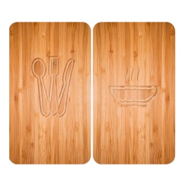 WENKO 2521497100 - Pliidi kate 52x30 cm mitmevärviline/hall/läbipaistev